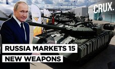 Combat vehicles, drones, rifles | Russia Promotes "Long-Awaited Novelty Weapons" Amid War In Ukraine