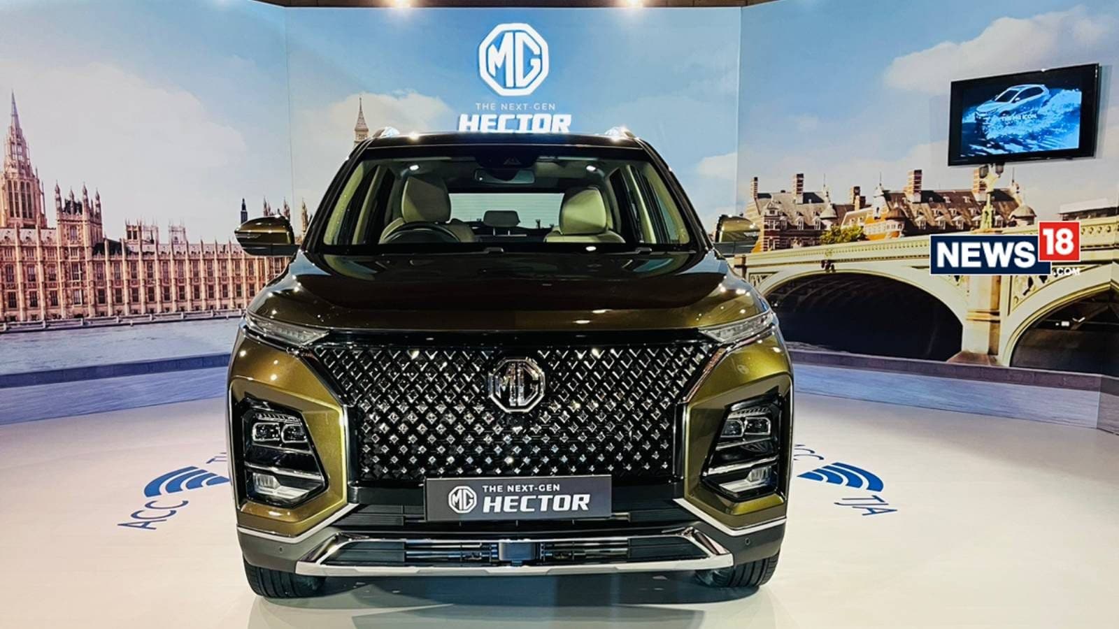 2023 MG Hector Facelift Unveiled in India Launch Date, Design
