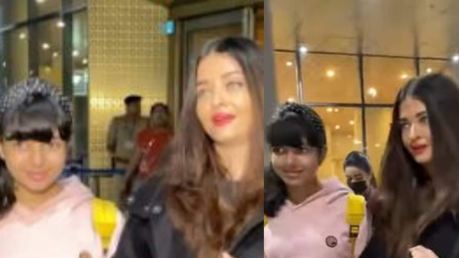 Aishwarya Rai Trolled for Holding Daughter Aaradhya's Hand at the