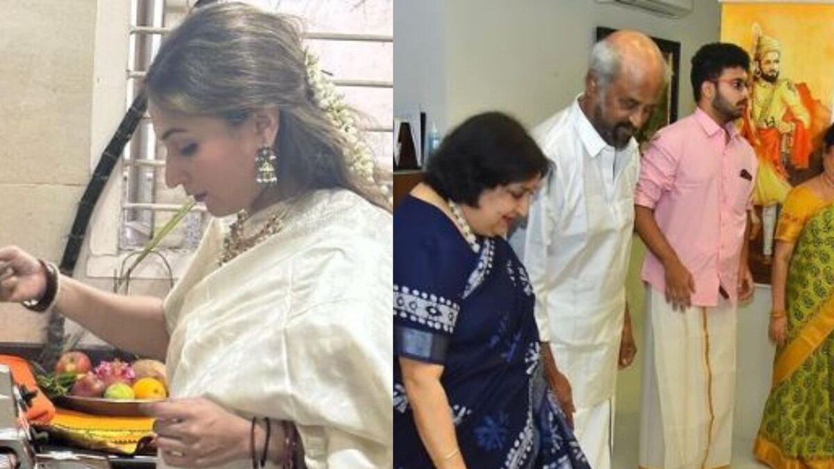 Aishwaryaa Takes Blessings From Rajinikanth, Mom Latha on Pongal, Fan Says 'Dhanush Anna Missing'