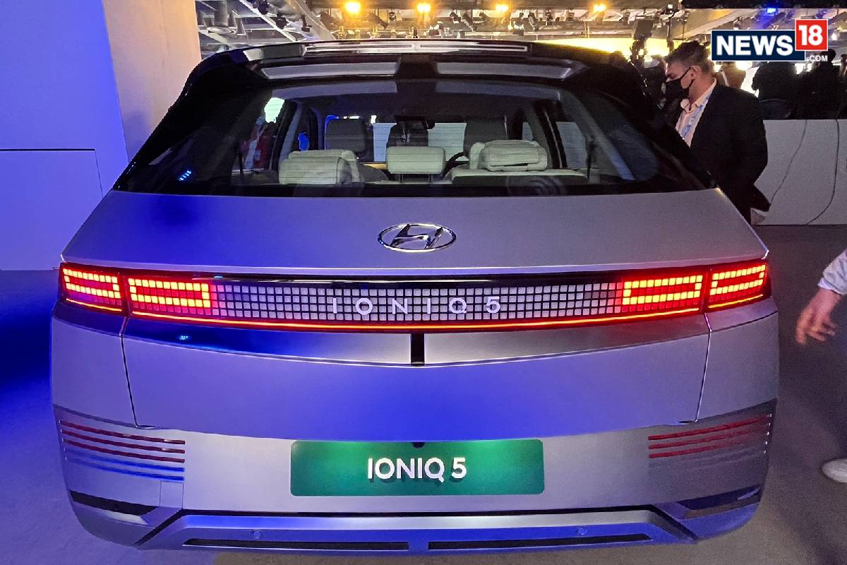 AllElectric Hyundai Ioniq 5 SUV in Pics See Design, Features and More