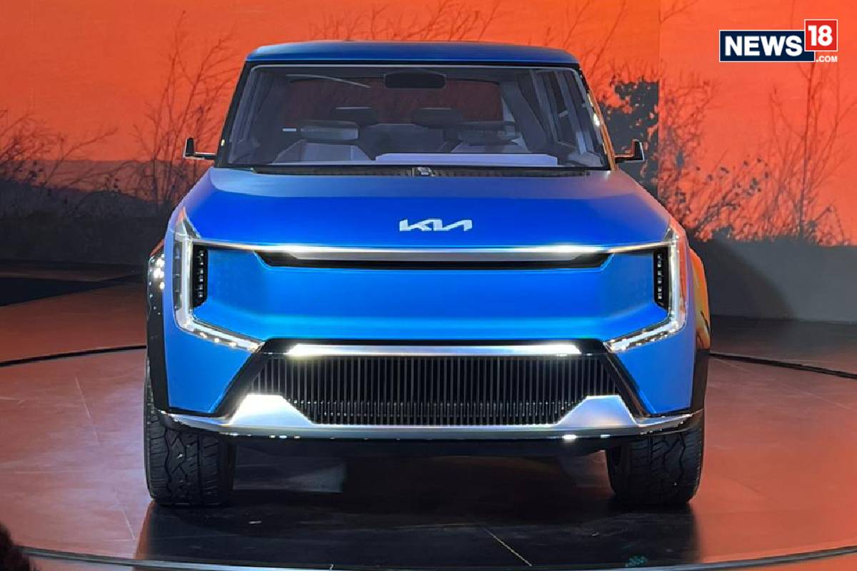 All-Electric Kia EV9 Concept In Pics: See Design, Features And More ...