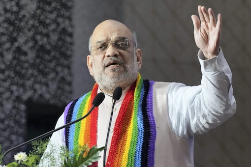 CM Khattar suggested Amit Shah to address the gathering over phone. (File Photo: PTI)