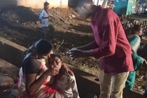 Naidu had reportedly left the venue by the time chaos ensued. (Photo: Screengrab / News18)