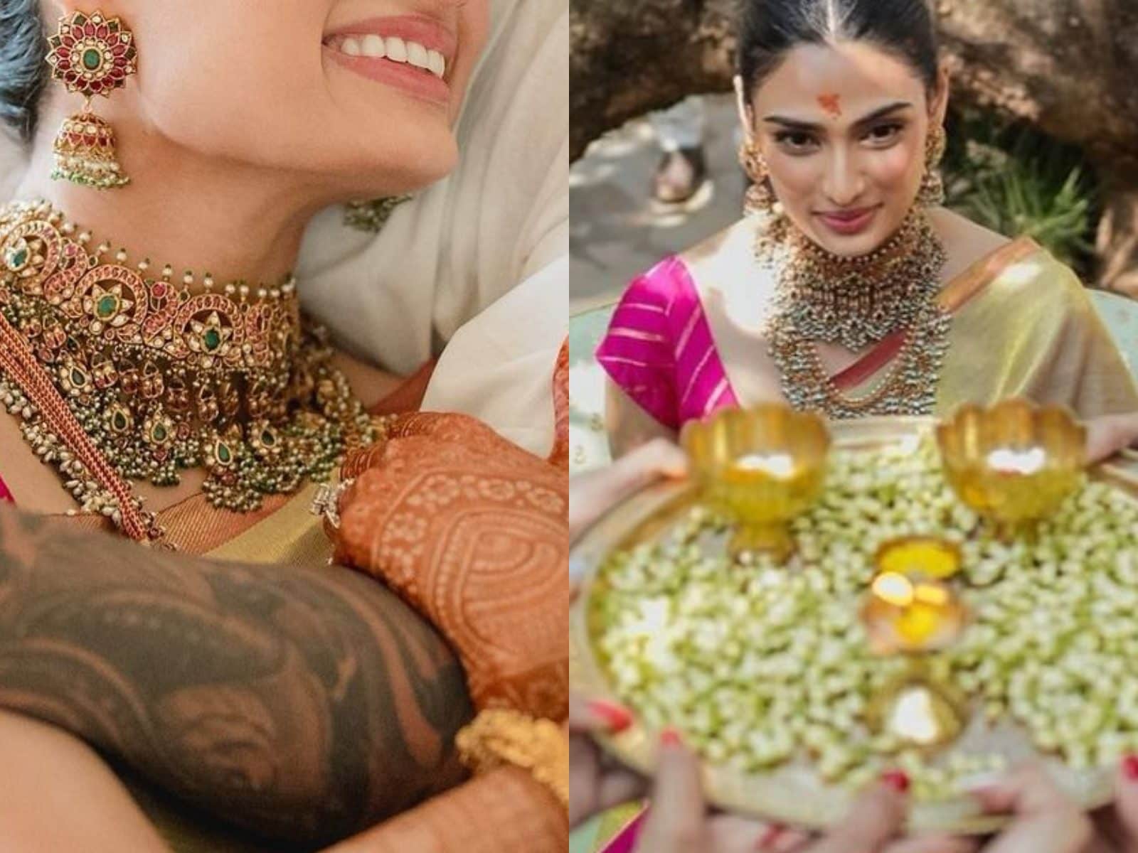 KL Rahul Wraps Athiya Shetty In His Arms In New Wedding Pics, Actress's  Bridal Glow Is Unmissable - News18