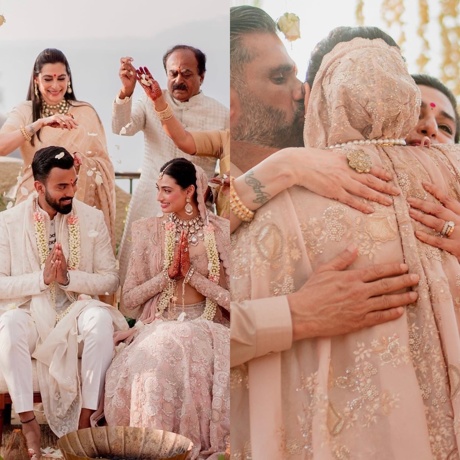 Athiya Shetty's Mom in Tears As She & Suniel Shetty Hug Actress After  Wedding With KL Rahul; See Pic - News18