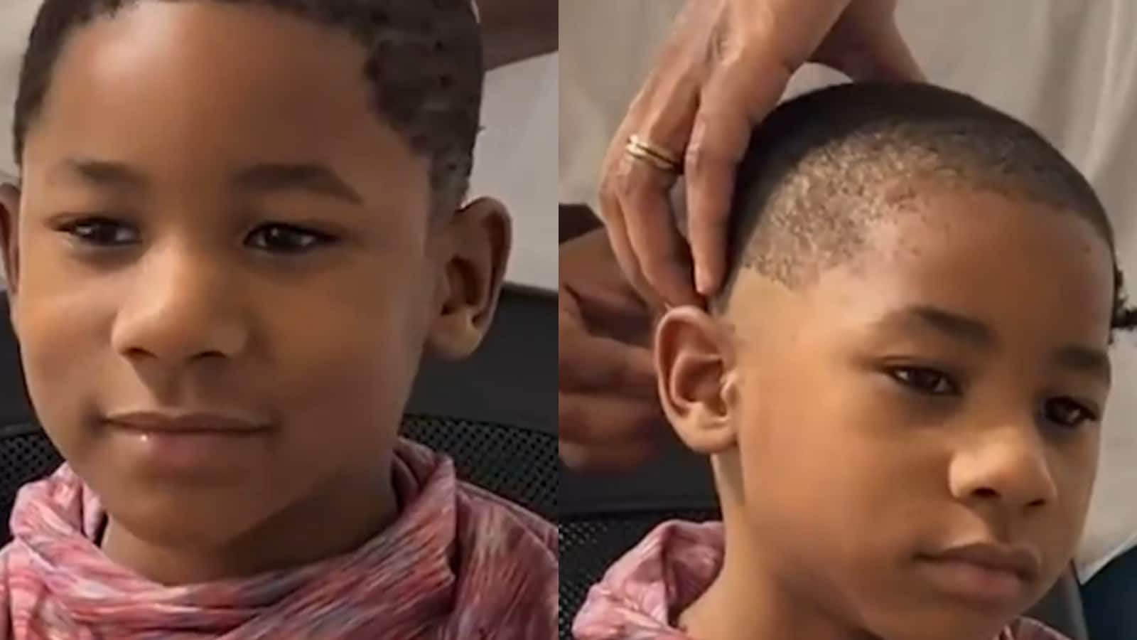 Watch: This 'Resourceful Dad' is Using Just a Spoon to Give His Son a Neat  Haircut