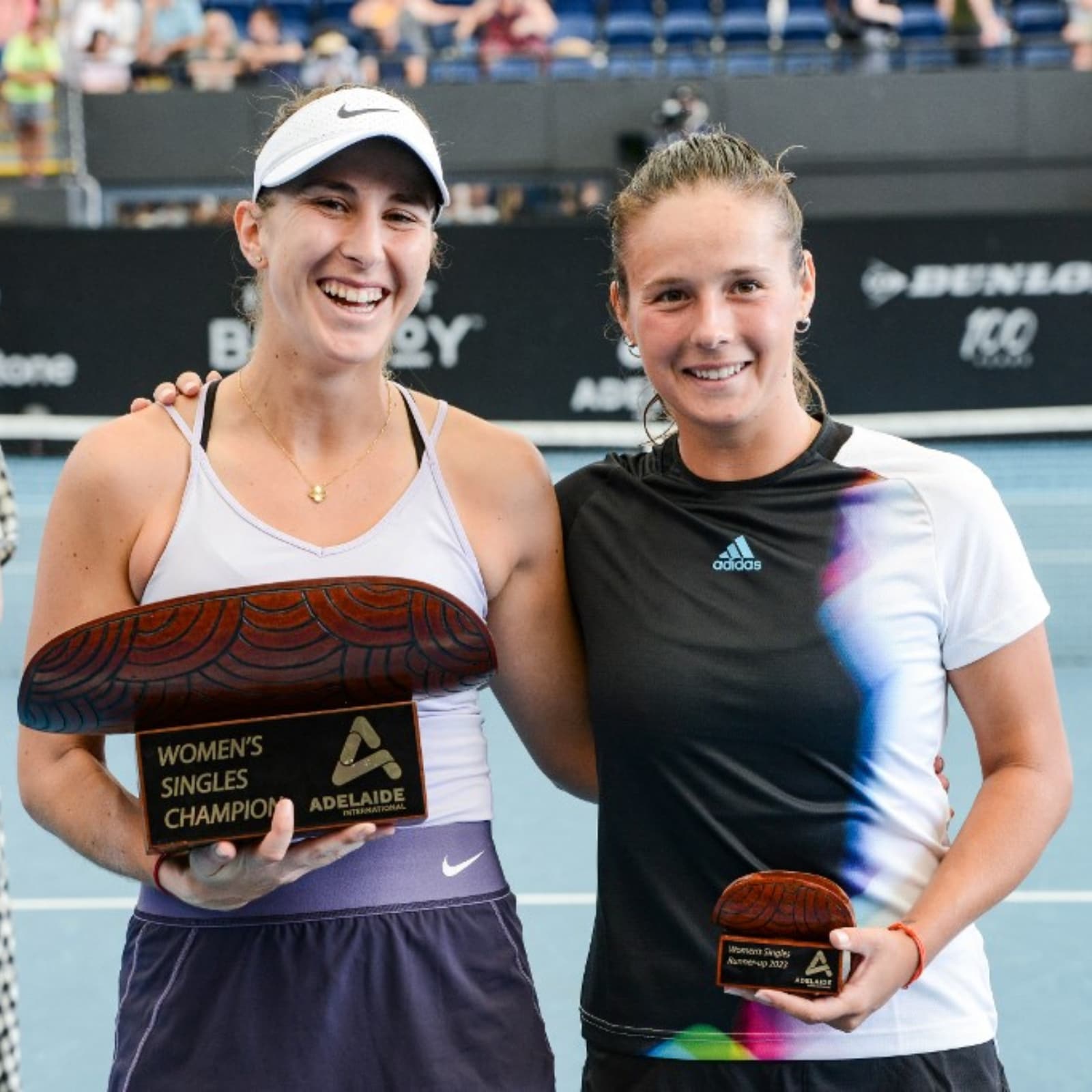 Adelaide International 2023 Belinda Bencic Brushes Aside Daria Kasatkina to Win Title