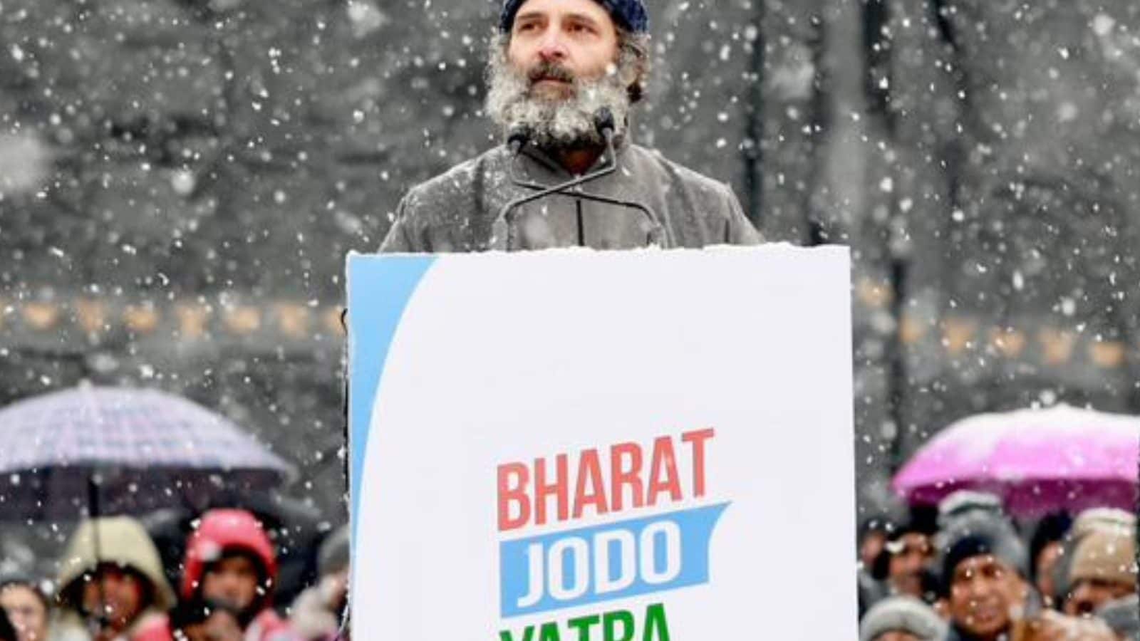 What grand finale of Congress’s Bharat Jodo Yatra in snow-clad Kashmir achieved