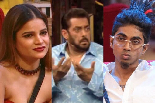 Bigg Boss 16: Salman Khan scold Archana Gautam and MC Stan for getting personal with each other.