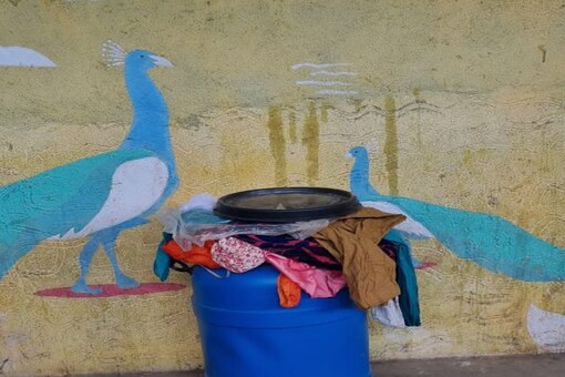 The plastic drum in which the body was discovered. (News18)