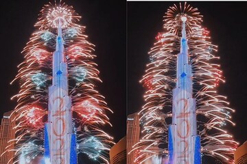 Happy New Year: Dubai's Burj Khalifa Rings in 2023 With Magnificent Fireworks - News18