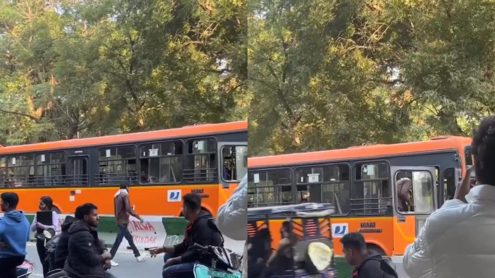 Delhi Driver Stops Bus in Middle Of The Road to Take Chai Break. Yes ...