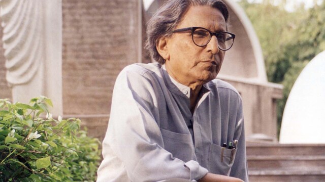 Born in Pune in 1927, Doshi studied architecture in Mumbai before travelling to Paris in 1951 to work for Le Corbusier. (Twitter)