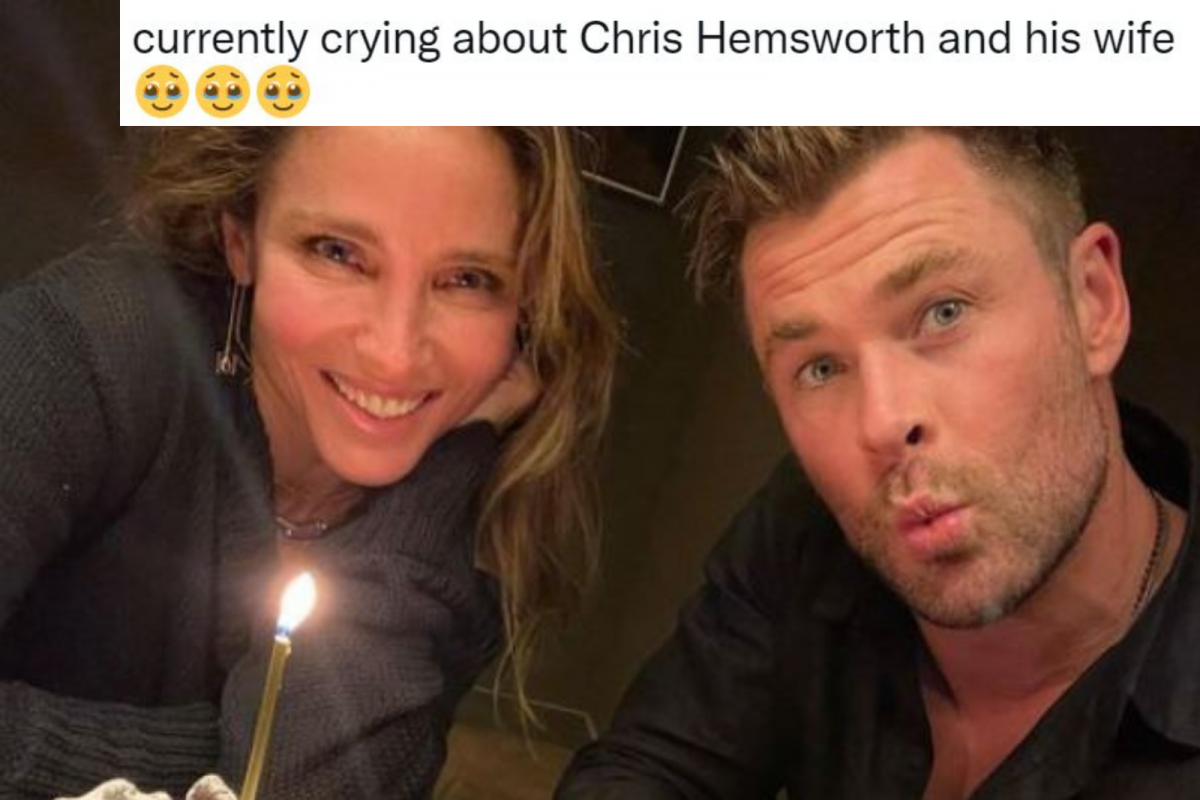 Chris Hemsworth Went on Date With '87-year-old' Version of Wife ...