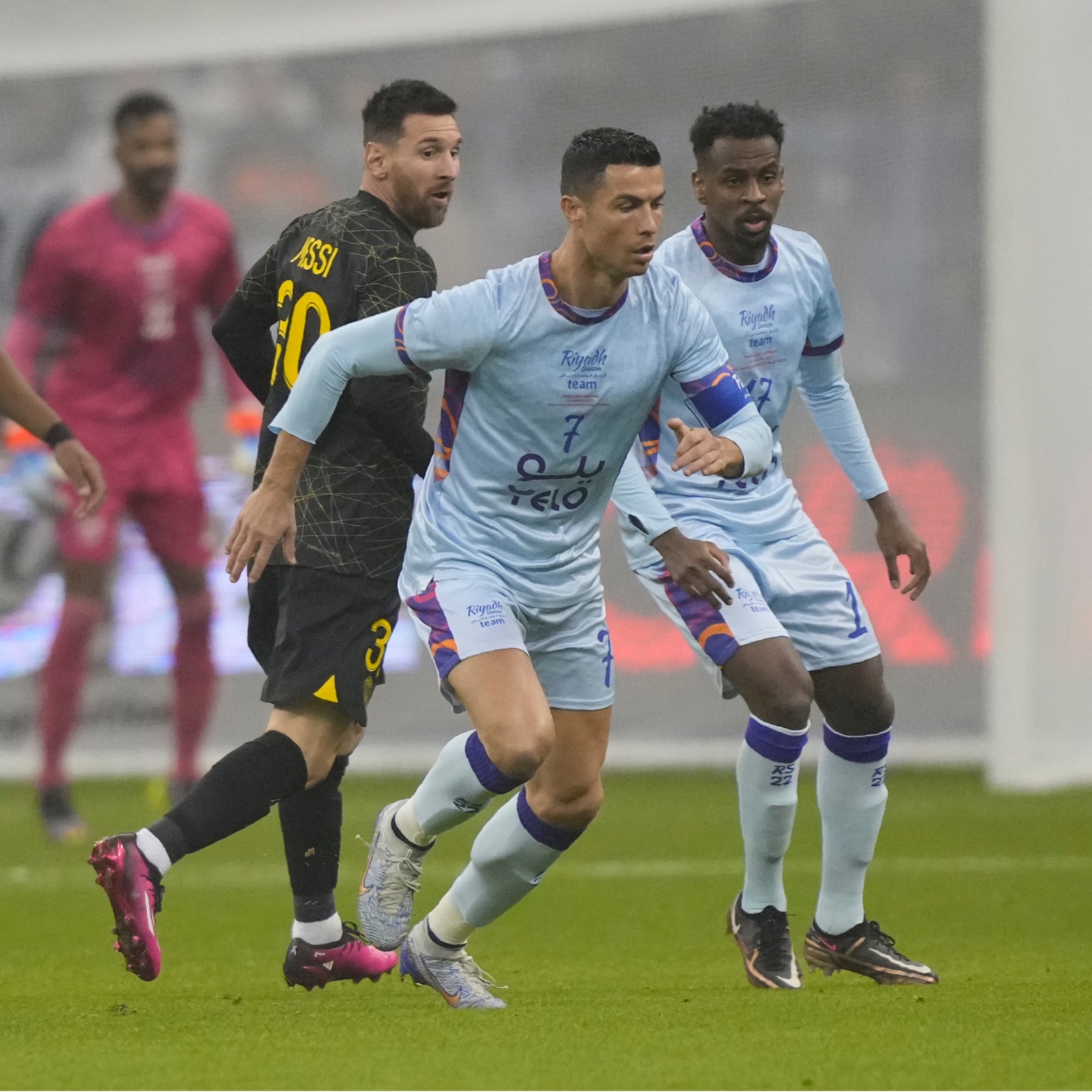 PSG vs Saudi All-Star XI Highlights Cristiano Ronaldo Scores Twice but Lionel Messis PSG Emerge Victorious