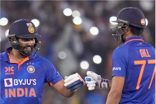 Team India openers Rohit Sharma and Shubman Gill (AP Image)