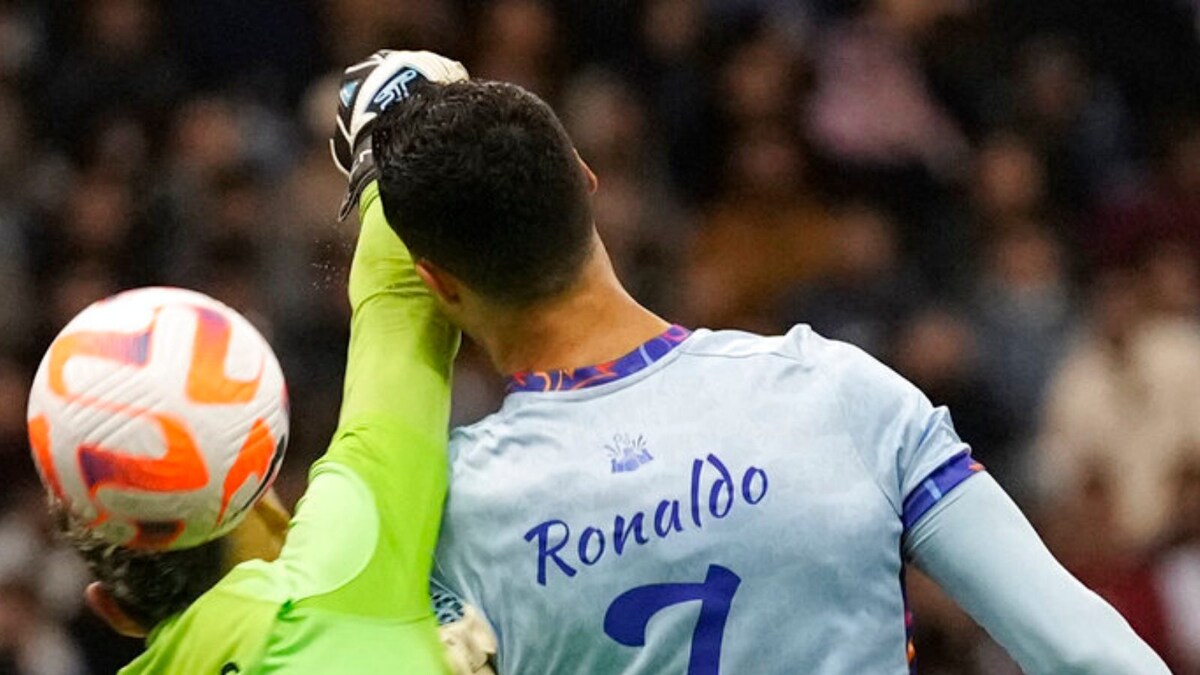 Watch: Cristiano Ronaldo Punched by Ex-Teammate During PSG Friendly