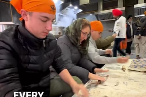 Eitan talked about how mesmerized he was when he visited the Gurudwara with his family. (Credits: Instagram/@eitan)