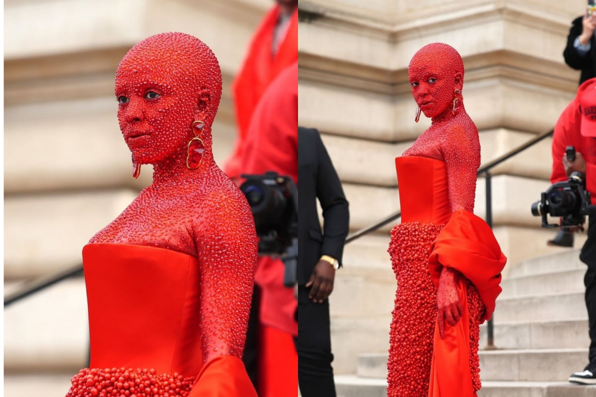 What is Trypophobia, and What's it Got to Do With Doja Cat's Dress at the Schiaparelli Fashion Show?