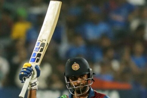 Dasun Shanaka scored a fifty against India in Pune.
