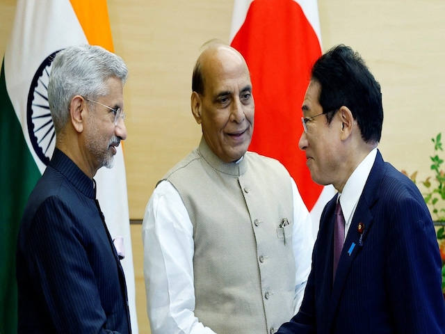 India and Japan are -- what international scholars call -- natural allies. (Reuters)