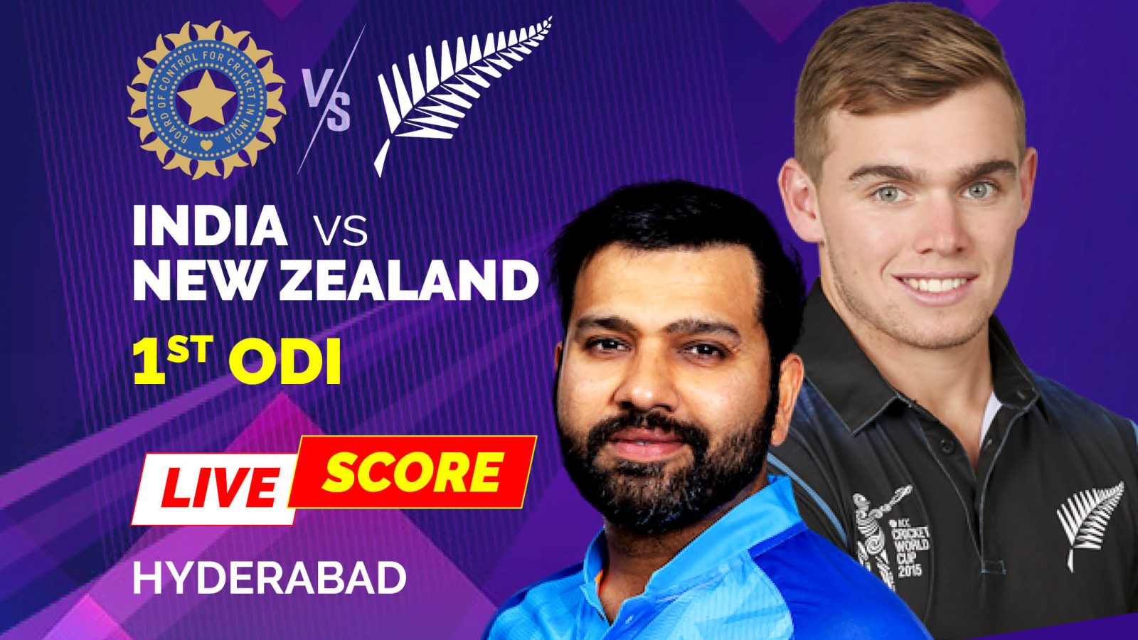 India Vs New Zealand Highlights 1st Odi Latest Updates Ind Survive Bracewell Scare To Win By 1789