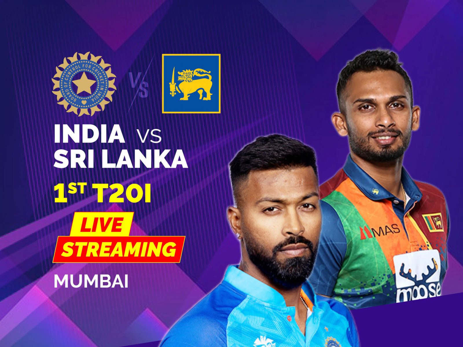 India vs Sri Lanka 2023 1st T20I Live Streaming How to Watch IND vs SL Series Coverage on TV And Online