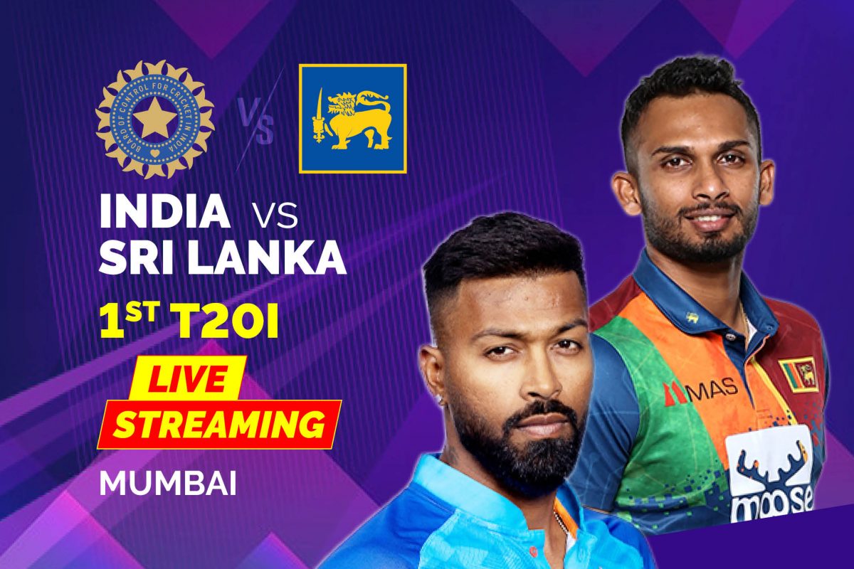 India vs Sri Lanka 2023 1st T20I Live Streaming How to Watch IND vs SL Series Coverage on TV And Online