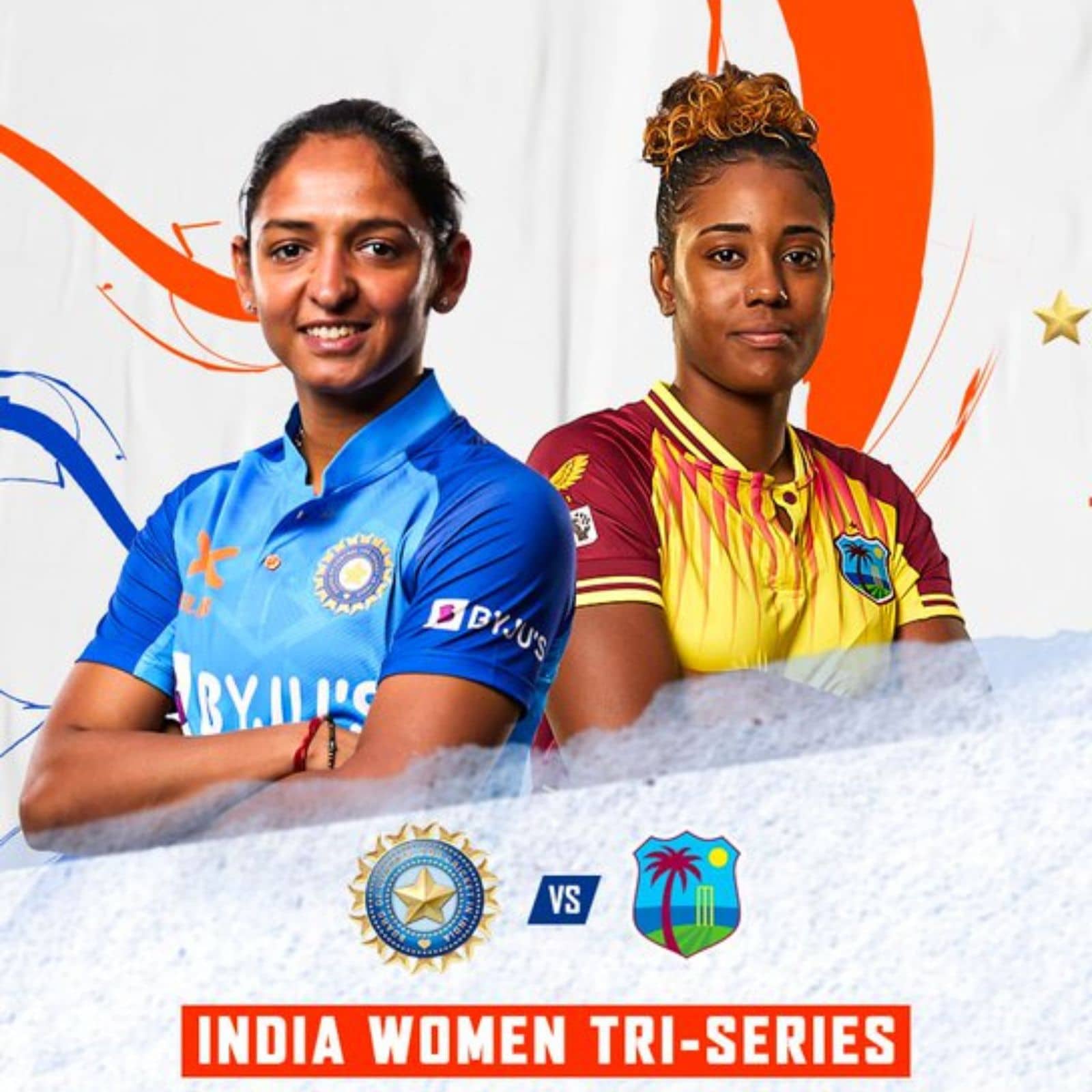 Womens T20I Tri-Series in South Africa 2023 India Women vs West Indies Women Live Cricket Score and Scorecard