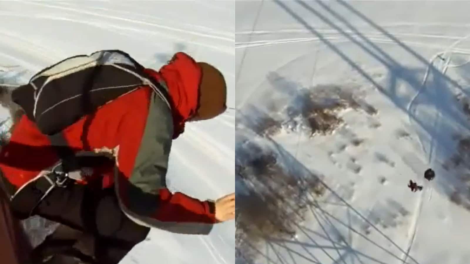 Base Jumper Escapes 120-Metre 'Death Plunge' After Parachute Fails to ...