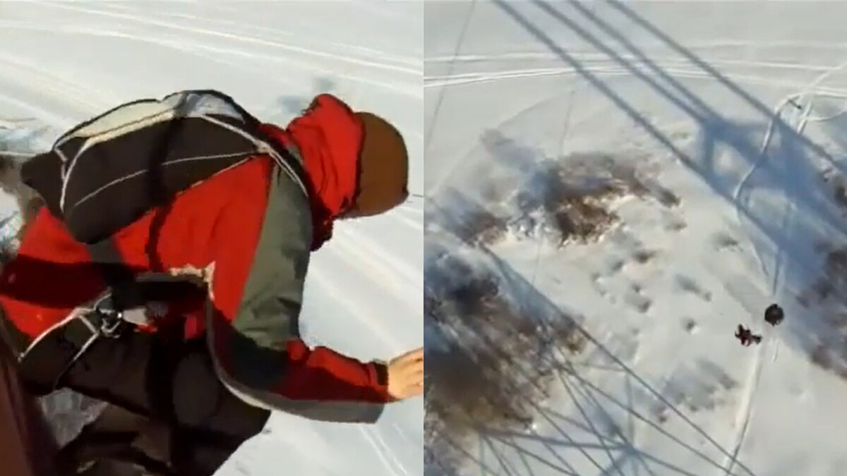 Base Jumper Escapes 120Metre 'Death Plunge' After Parachute Fails to