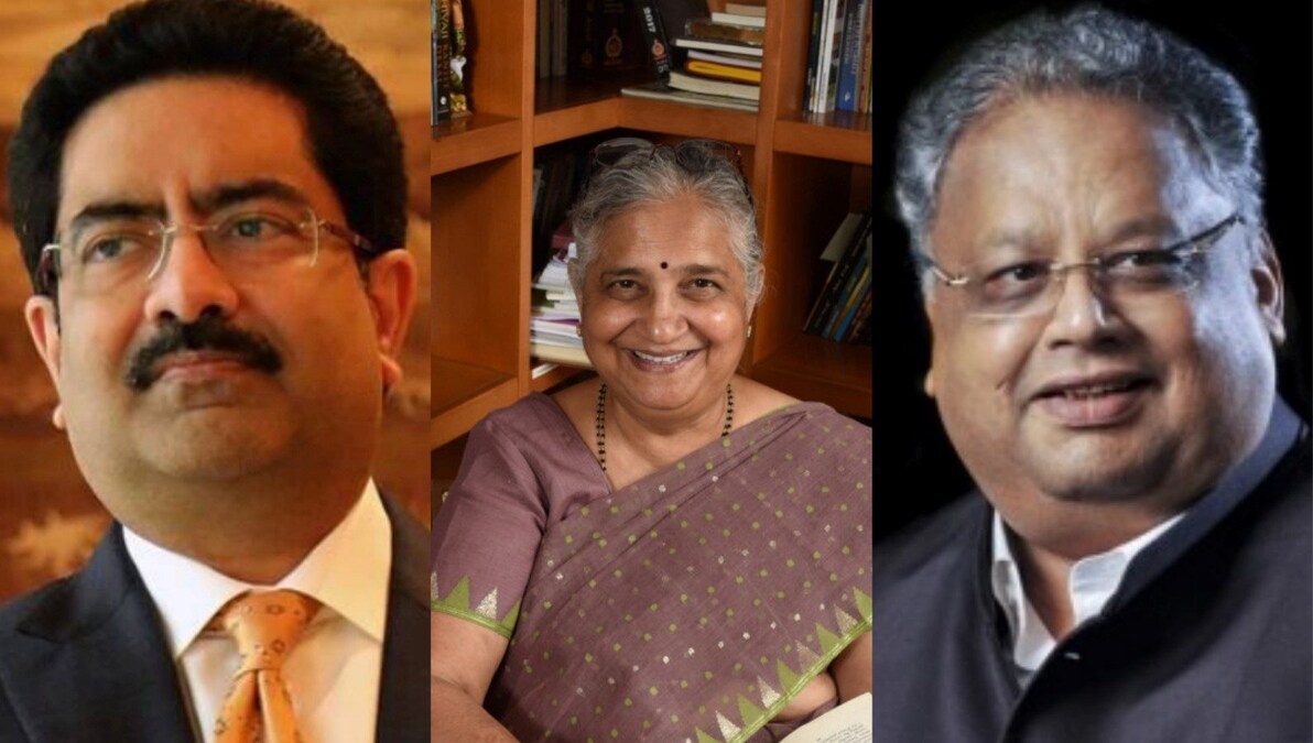 Sudha Murthy, Kumar Birla Awarded Padma Bhushan; Rakesh Jhunjhunwala