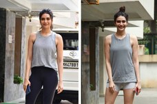 Karishma Tanna Displays Toned Figure In Casual Gymwear, Check Out The Diva's Hottest Looks In Athleisure Style