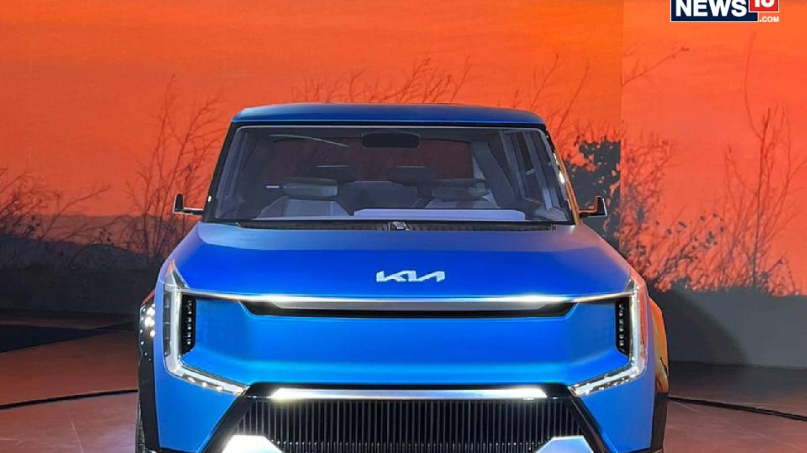 All-Electric Kia EV9 Concept Debuts At Auto Expo 2023: Price, Launch ...