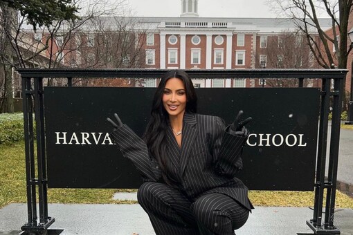 Kim Kardashian trolled after Harvard Business School lecture. (Credits: Twitter/@KimKardashian)