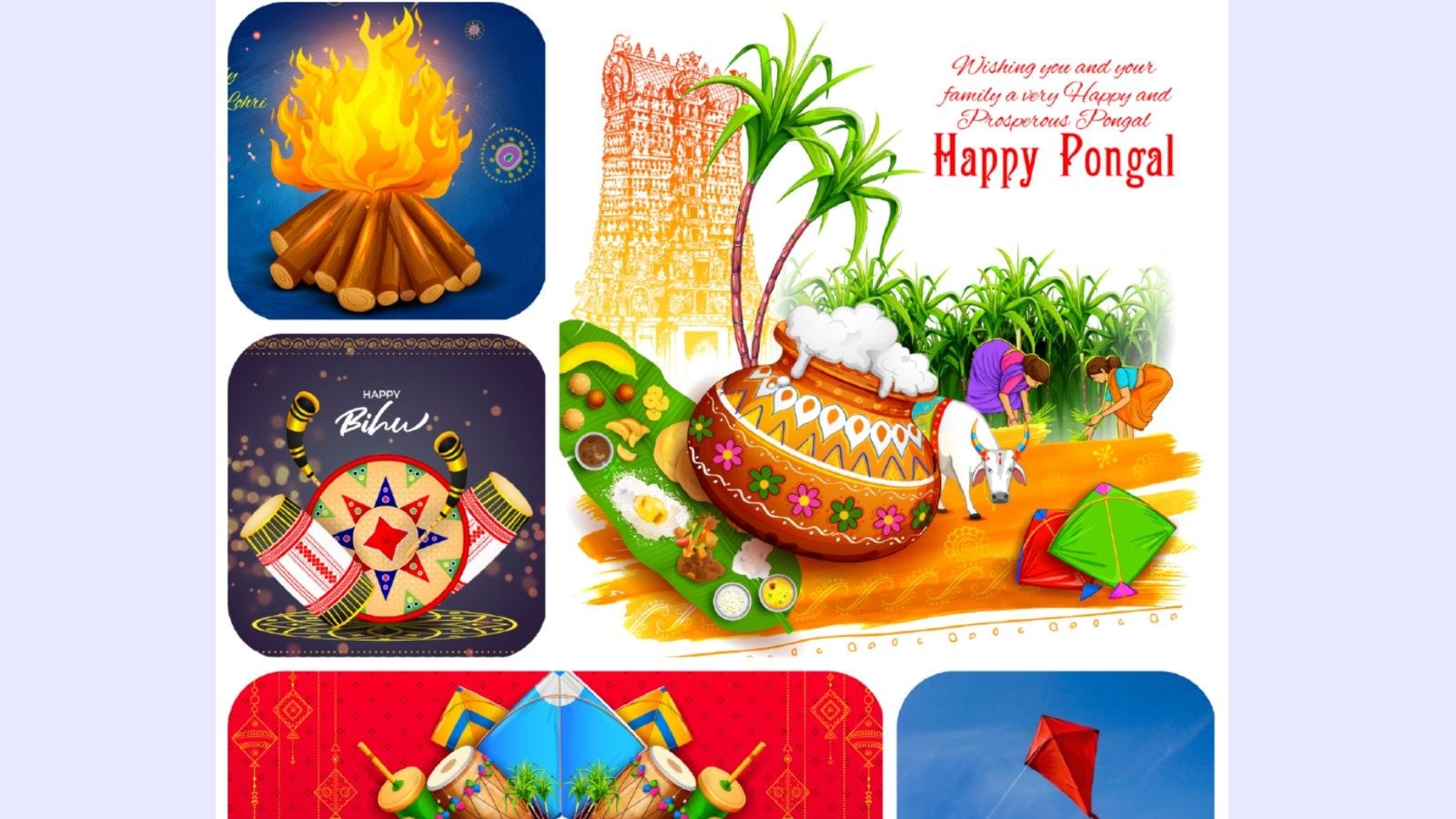 When Is Lohri Makar Sankranti Pongal Uttarayan And Bihu 2023 Date   Lohri Makar Sankranti Pongal Uttarayan Bihu 2023 167346392116x9 