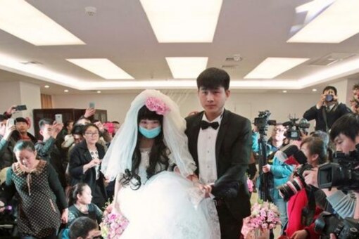 The bride identified to be Yan, who resides in the Guizhou province located in Southwestern China. (Credits: Reuters)