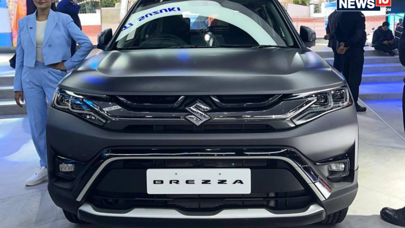 Maruti Suzuki Brezza Matte Edition Unveiled At Auto Expo 2023 All You 