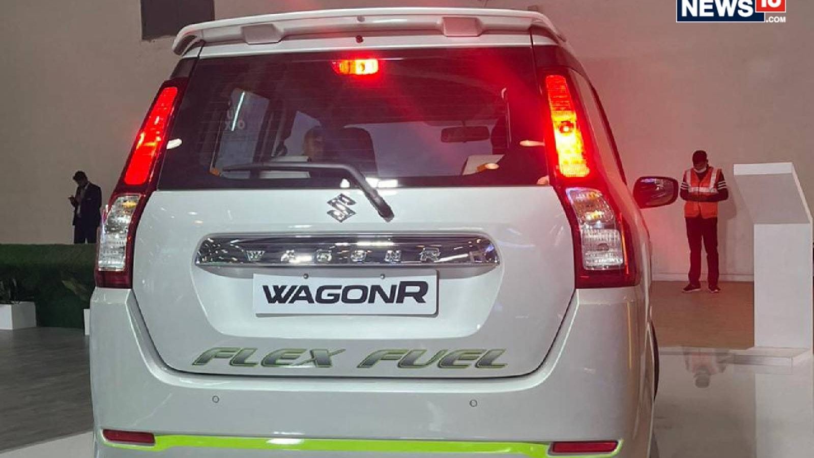 Maruti Suzuki Wagon R FlexFuel Showcased at Auto Expo 2023, Details Here