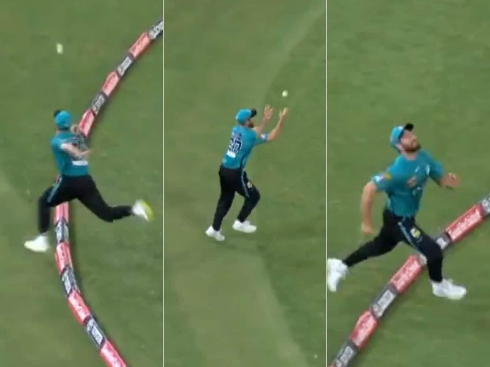 OUT or a SIX: Michael Neser's Triple Juggle to Dismiss Sydney Sixers'  Jordan Silk Sparks Debate - WATCH