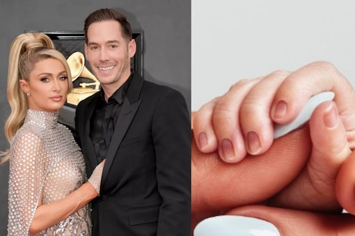 Paris Hilton welcomes first child through surrogacy, shares glimpse of newborn
