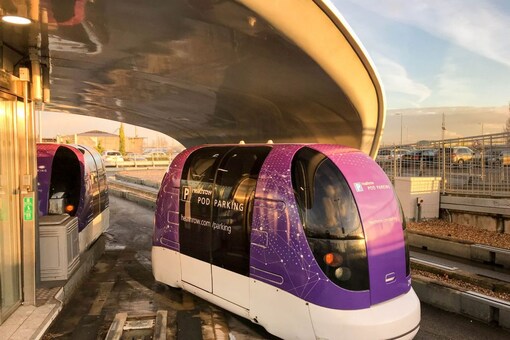 The Personal Rapid Transit system exists abroad with driverless pods transporting a small group of passengers over automated corridors with passengers pressing the destination button once entering the pod and being automatically driven there. (Shutterstock)