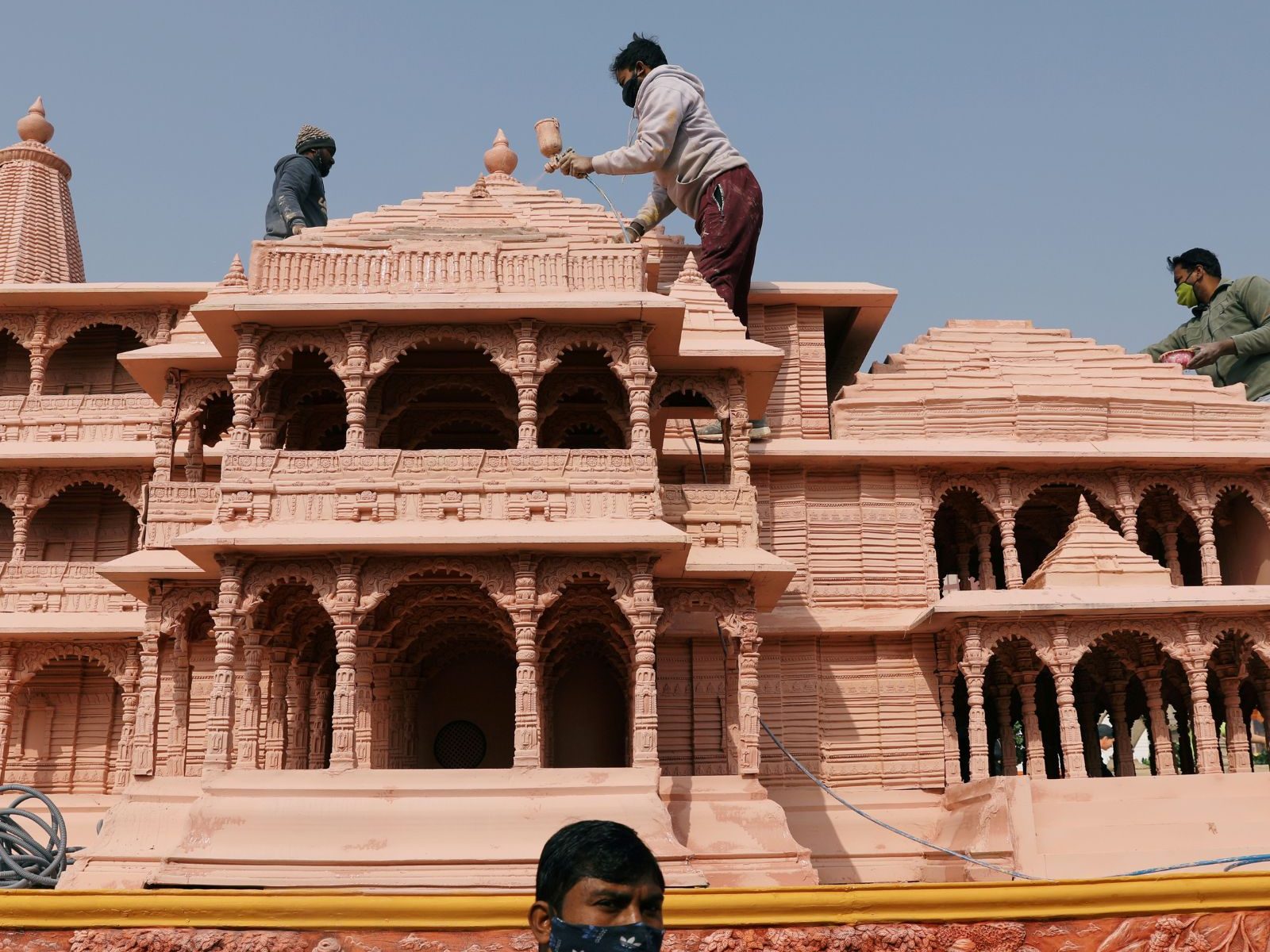 CSOK Shri Ram mandir Ayodhya 3D Wood Tempal for Home Decoration, Office  Full Polished Solid Wood Home Temple Price in India - Buy CSOK Shri Ram  mandir Ayodhya 3D Wood Tempal for