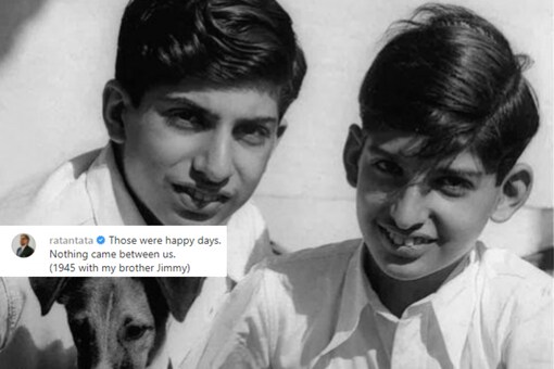 Ratan Tata's 'Happy Days' Throwback Pic With Brother Jimmy from 1945 is ...