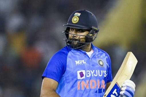 Rohit Sharma led India at the 2022 T20 World Cup where they made the semifinals. (AFP Photo)