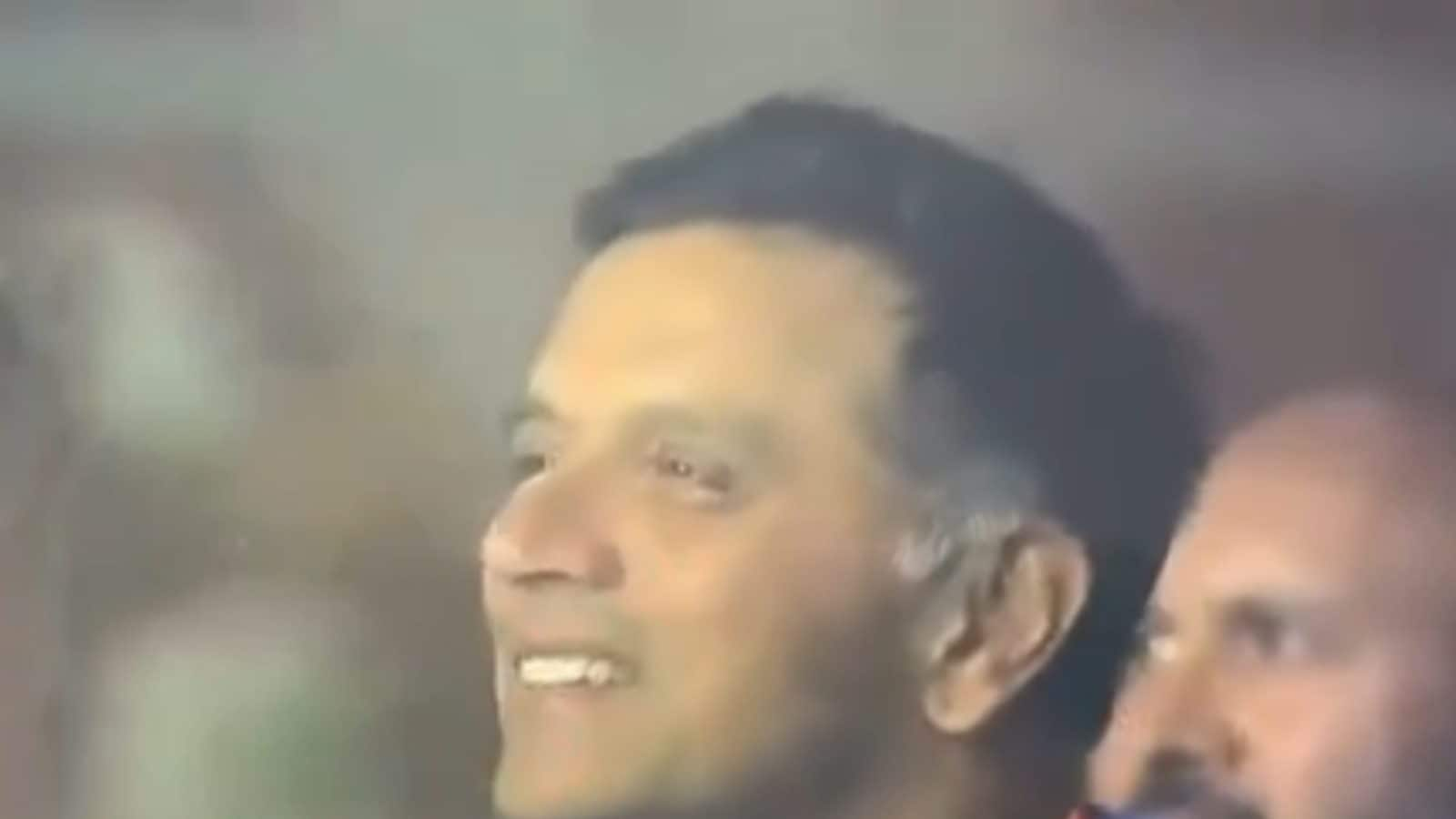 Watch: Rahul Dravid's Heartwarming Smile On Seeing His Batting Stats ...