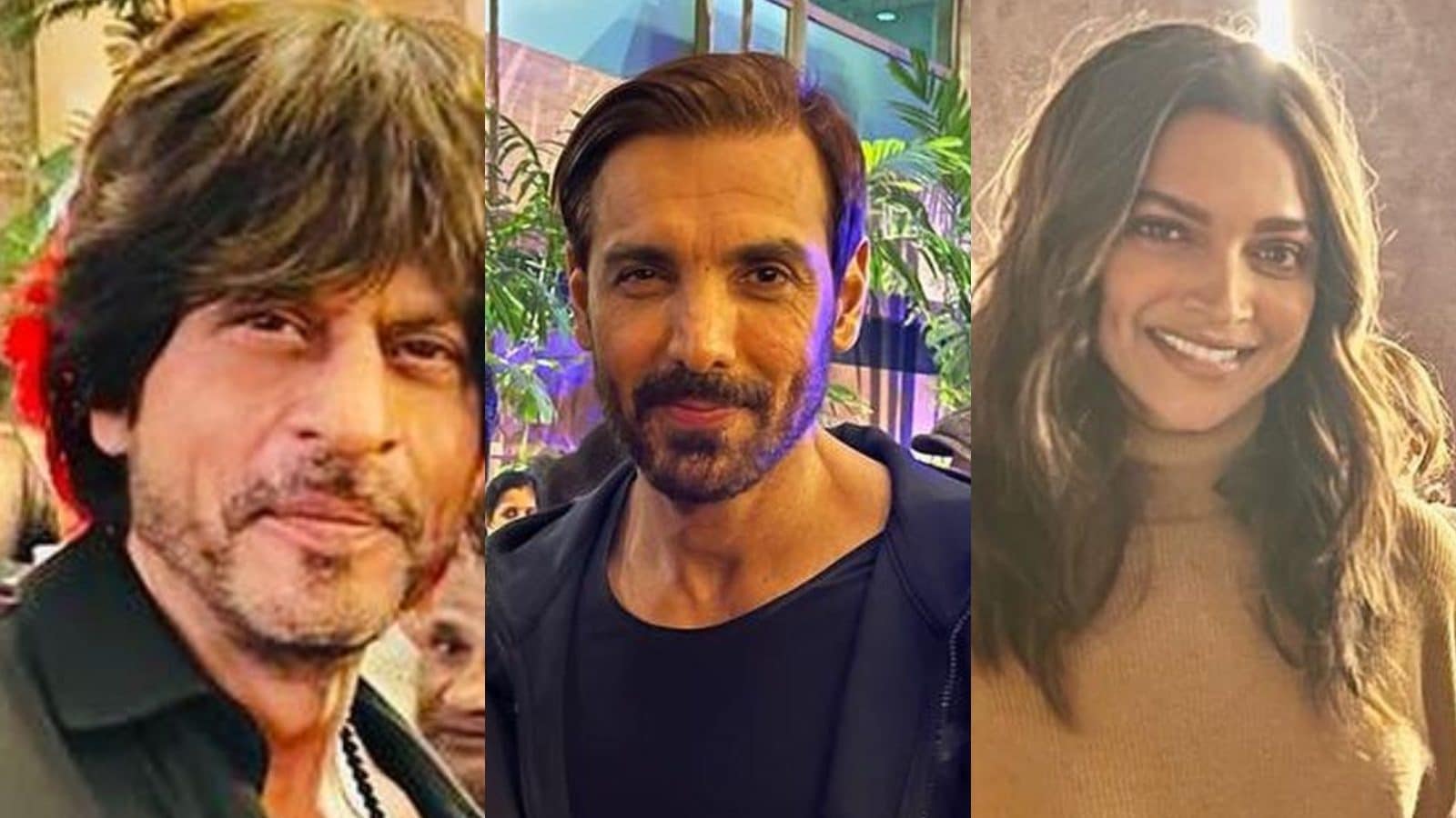 Shah Rukh Khan, John Abraham and Deepika Padukone Look Stunning At Pathaan Screening