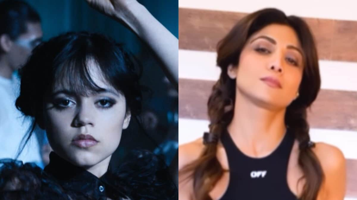 Shilpa Shetty Kundra Recreates Jenna Ortega's Famous Dance From Wednesday