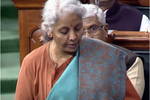 Fin Min Sitharaman Tables Economic Survey 2022-23 (Source: ANI)
